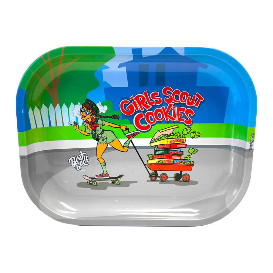 wholesale-best-buds-tray-box-girl-scout-cookies-2-900x900 Tin Box Rolling Tray with Storage Girl Scout Cookies - Best Buds - Image 2