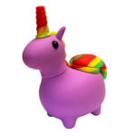Purple Unicorn Silicone Bong - Image 3