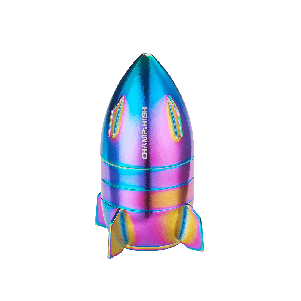 wholesale_champ_high_herb_grinders_space_ship Champ High Herb Grinders Spaceship 50mm - Image 2