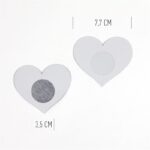 Wow Boobs! Nipple Covers Heart Shapped Holographic - SECRET PLAY - Image 5