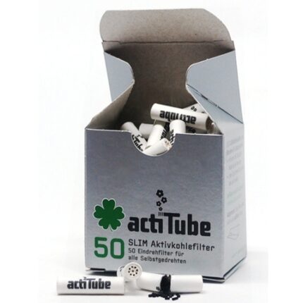 actiTube Slim Φίλτρα Ενεργού Άνθρακα 7mm - 50τμχ