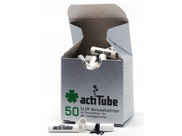 act7b actiTube Slim Φίλτρα Ενεργού Άνθρακα 7mm - 50τμχ - Image 1