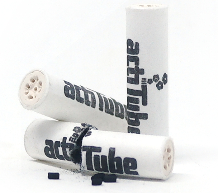 act7s2 actiTube Slim Φίλτρα Ενεργού Άνθρακα 6mm - 50τμχ - Image 2