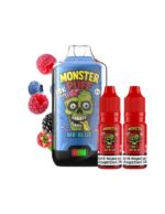 Monster Puff 28K Kit Mr Blue Συσκευή 2ml & 2x10ml 20mg - Image 2