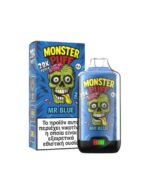 Monster Puff 28K Kit Mr Blue Συσκευή 2ml & 2x10ml 20mg