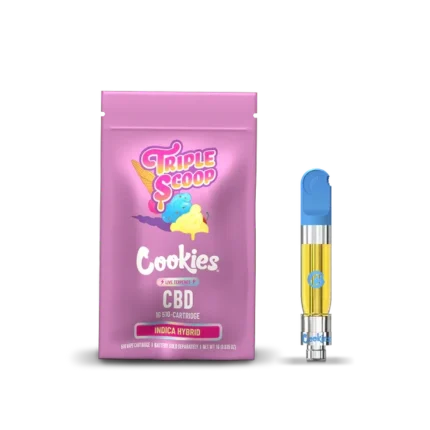 Cookies Triple Scoop CBD Cartridge 1g – Indica Hybrid